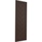 Ekena Millwork True Fit PVC Single Panel Herringbone Modern Style Fixed Mount Shutters, Raisin Brown, 18W x 28H, PR TFP001HB18X028TB - alternate 4